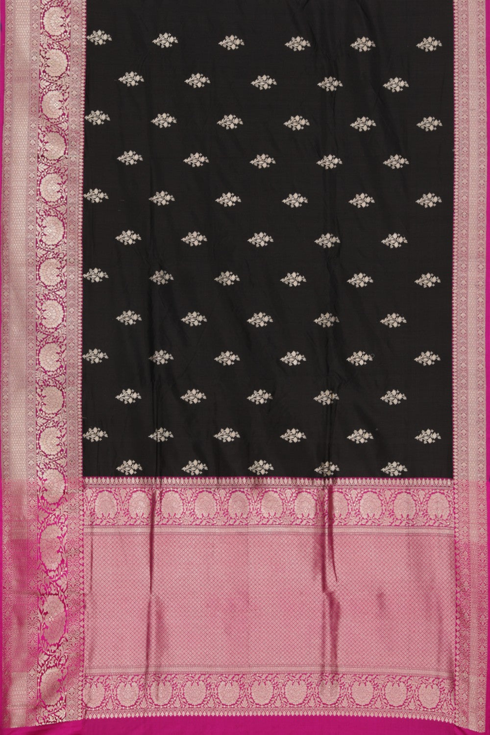 Banarasi Silk Black Saree