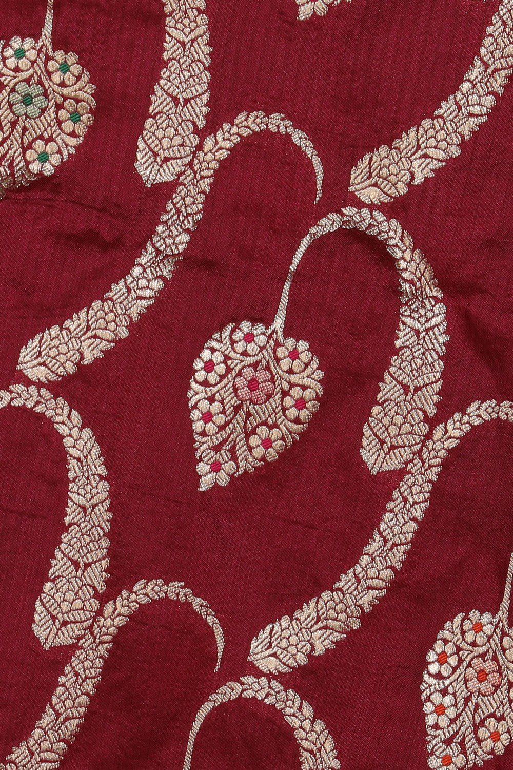 Banarasi Silk Plum-Pink Saree