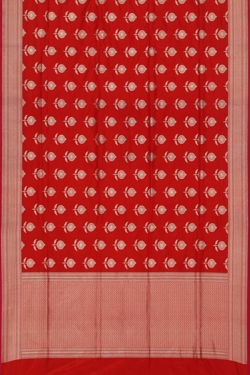 Collection of Banarasi Silk Red Saree in a gallery layout