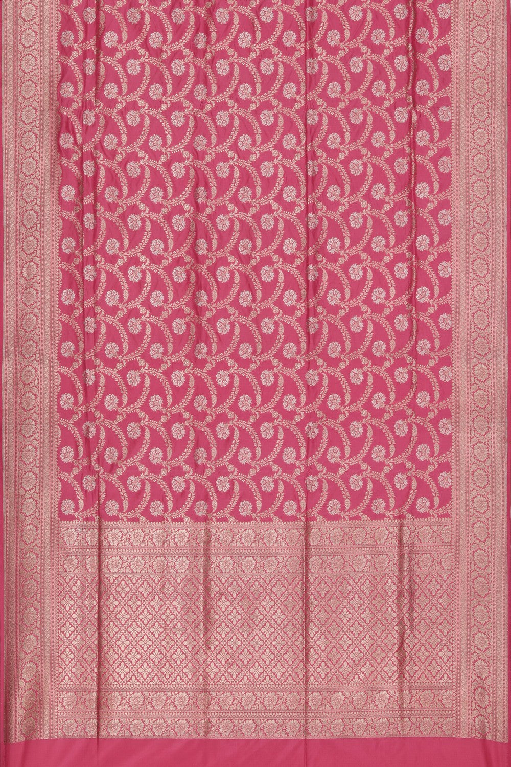 Collection of Banarasi Silk Pink Saree in a gallery layout