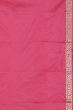 Collection of Banarasi Silk Pink Saree in a gallery layout