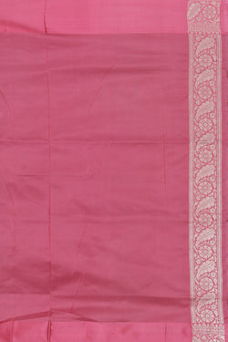 Image of Banarasi Silk Pastel-Blue Saree