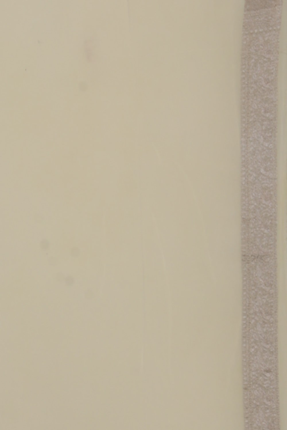 Image of Banarasi Georgette Pale-Cream Saree