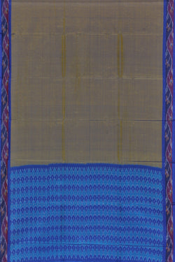 Image of Pochampally Ikat Unstitched Suit With Dupatta (3 Pcs Set)