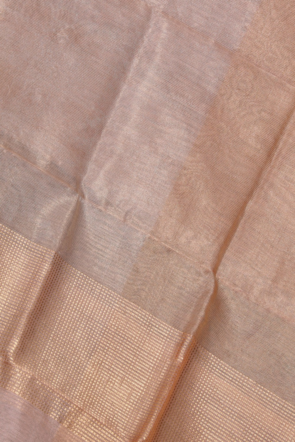 Collection of Chanderi Gold Dupatta in a gallery layout