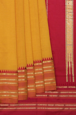 Collection of Narayanpet Pure Silk Saree in a gallery layout