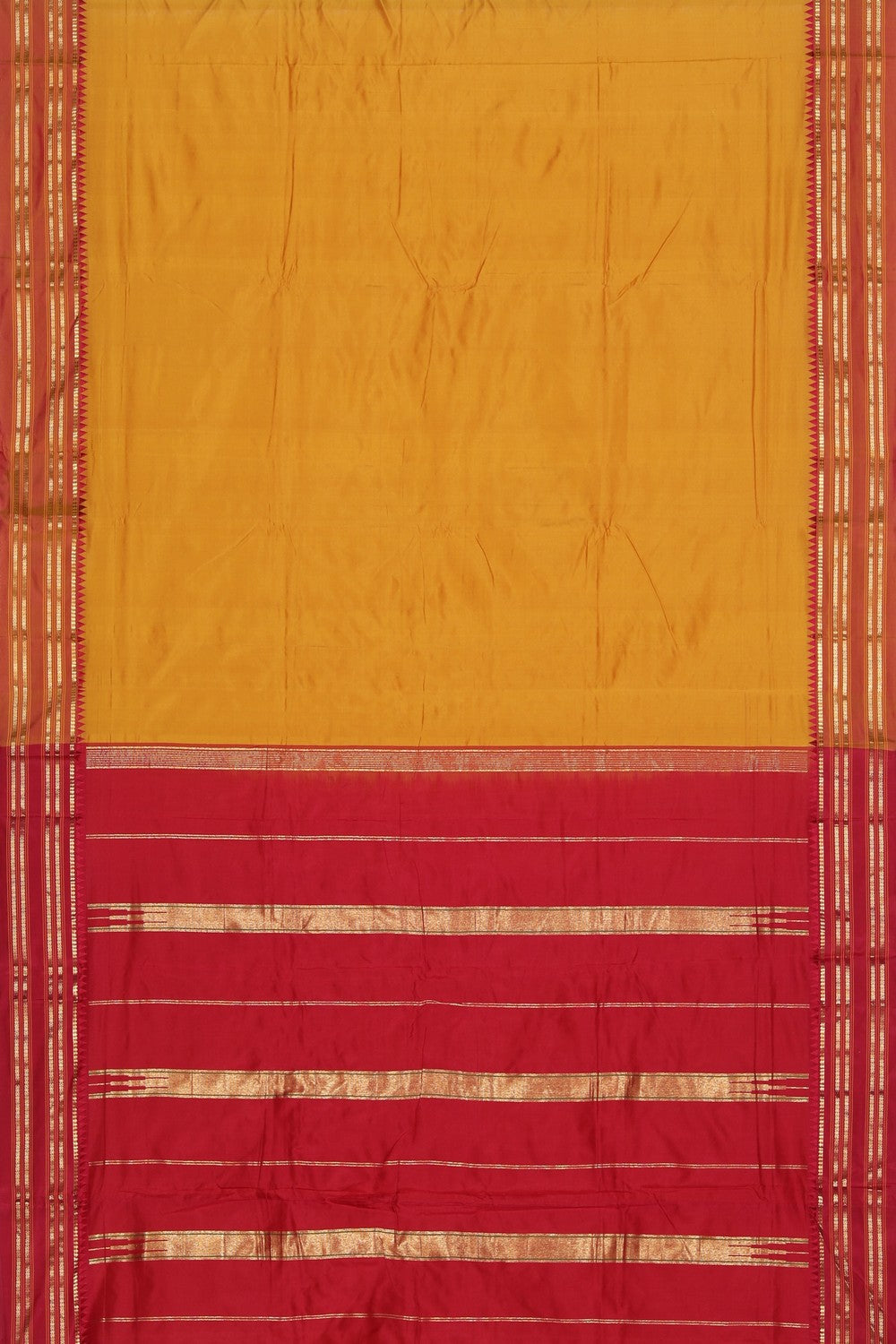 Collection of Narayanpet Pure Silk Saree in a gallery layout