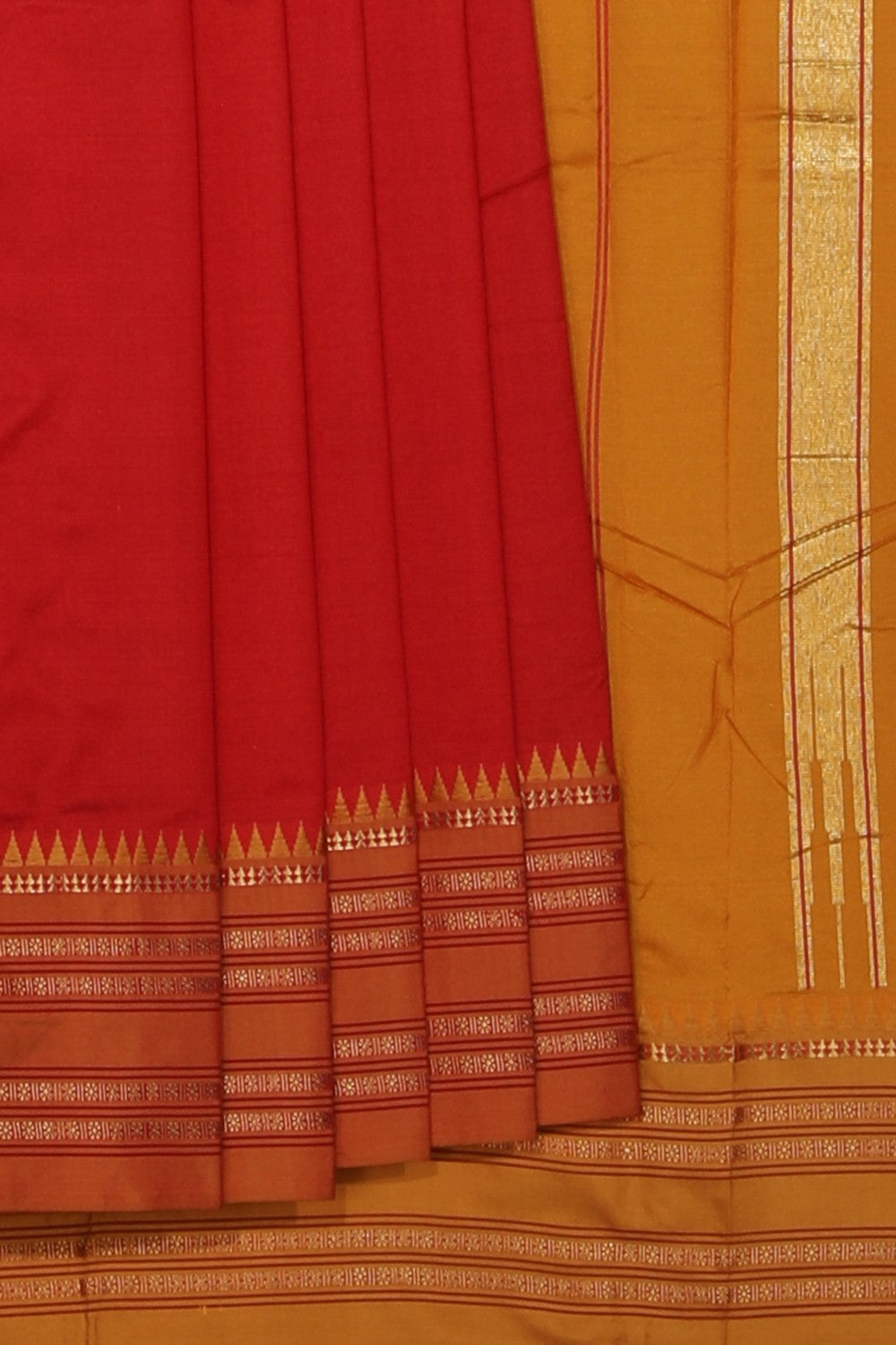 Collection of Narayanpet Pure Silk Saree in a gallery layout