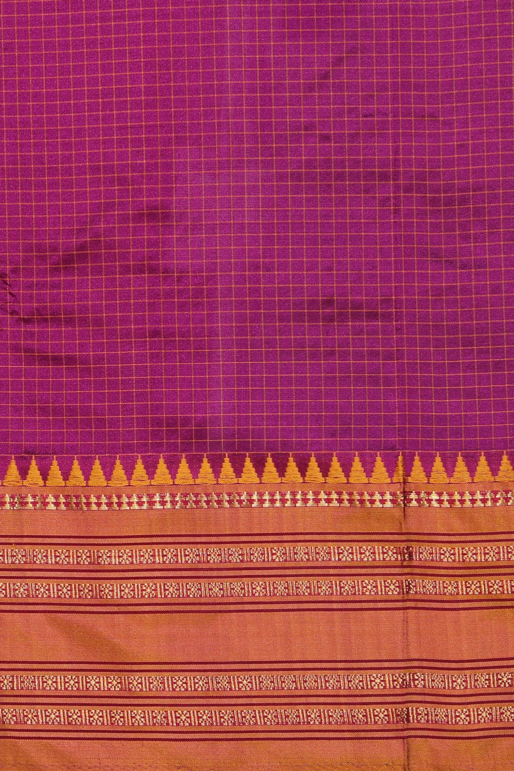 Collection of Narayanpet Pure Silk Saree in a gallery layout