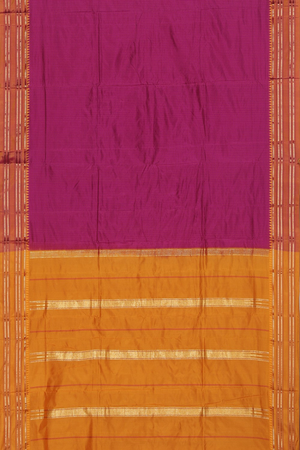 Collection of Narayanpet Pure Silk Saree in a gallery layout