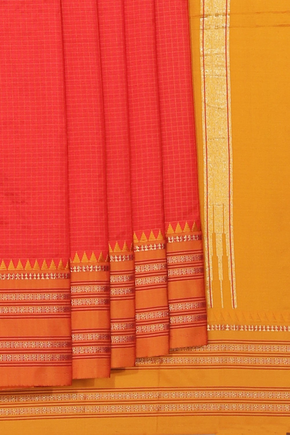 Collection of Narayanpet Pure Silk Saree in a gallery layout