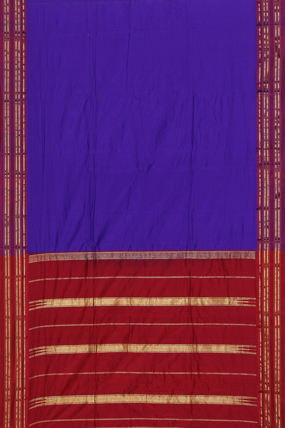 Collection of Narayanpet Pure Silk Saree in a gallery layout