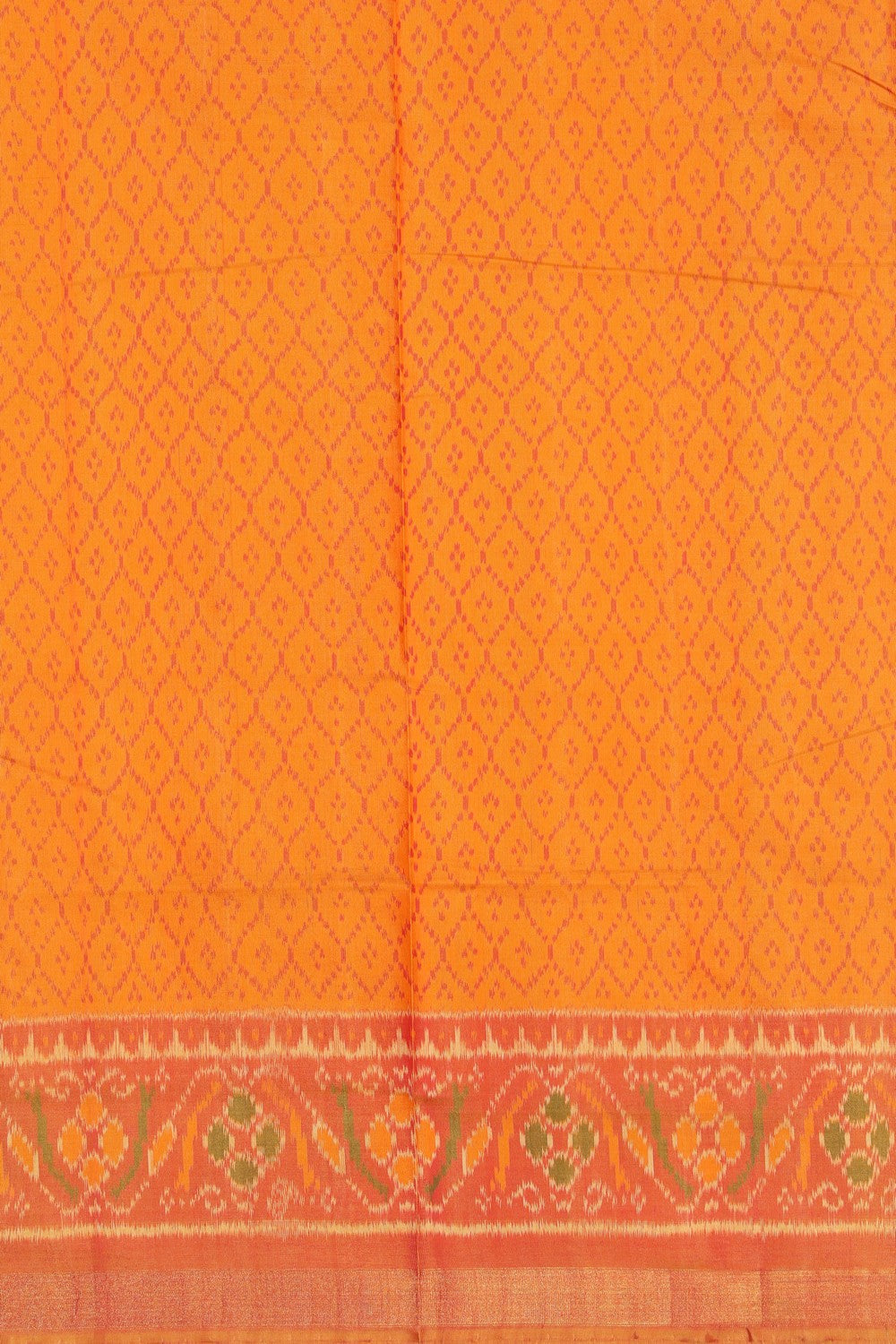 Collection of Rajkot Patola Unstitched Suit With Dupatta (3 Pcs Set) in a gallery layout