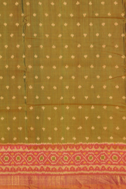 Image of Rajkot Patola Unstitched Suit With Dupatta (3 Pcs Set)