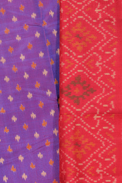 Collection of Rajkot Patola Unstitched Suit With Dupatta (3 Pcs Set) in a gallery layout