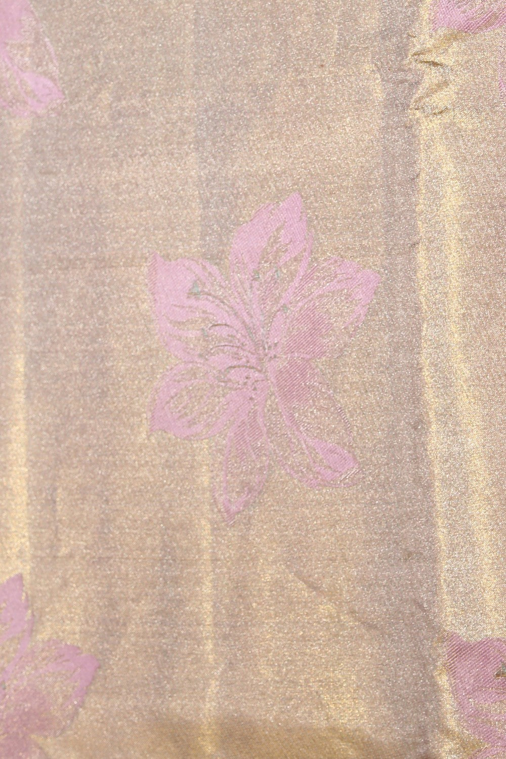 Collection of Kanchipattu Tissue Gold Saree in a gallery layout