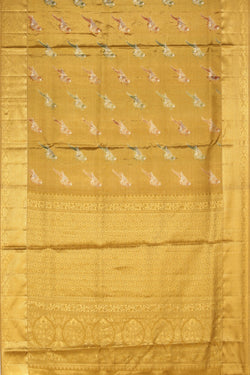 Collection of Kanchipattu Tissue Gold Saree in a gallery layout