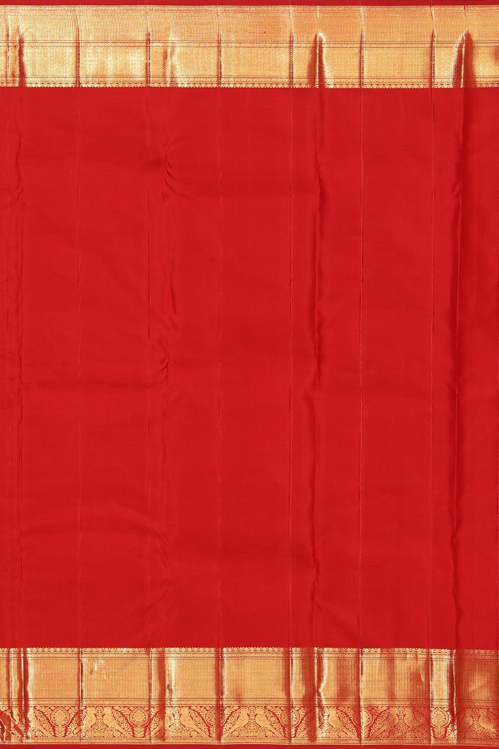 Collection of Kanchipattu Brocade Red Saree in a gallery layout