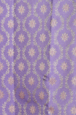 Image of Kanchipattu Lavender Brocade Saree