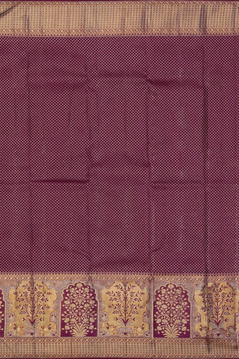 Collection of Kanchipattu Light Blue Brocade Saree in a gallery layout