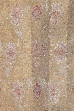 Collection of Kanchipattu Gold Brocade Saree in a gallery layout