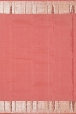 Image of Kanchipattu Brocade Peach Saree