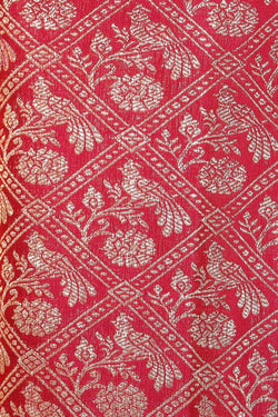 Image of Kanchipattu Brocade Magenta-Pink Saree