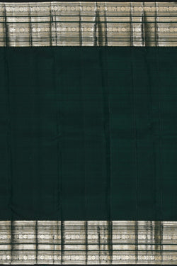 Image of Kanchipattu Brocade Sea Green Saree