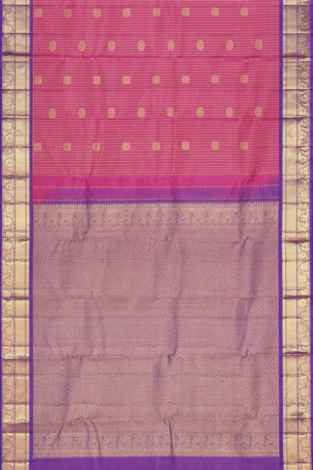 Kanchipattu Pink Saree