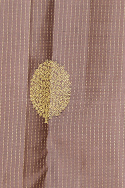 Image of Kanchipattu Pale Mauve Saree