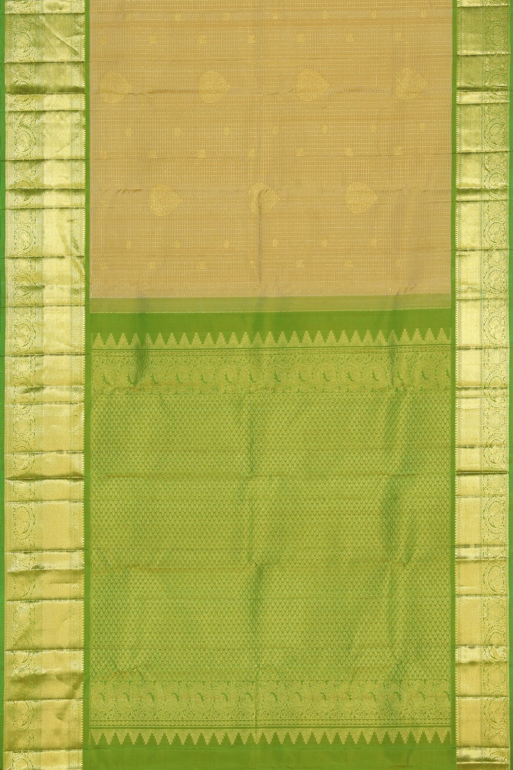 Kanchipattu Gold Saree