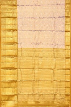 Image of Kanchipattu Onion Pink Brocade Saree