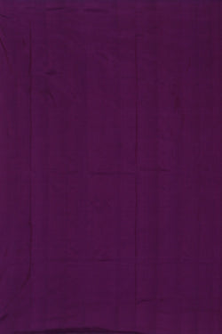 Image of Pochampally Ikat Silk Violet Saree