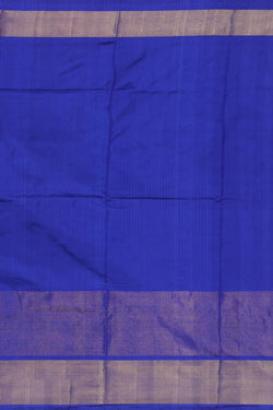 Image of Pochampally-Silk Pavada Unstitched Set