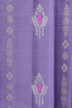 Image of South Silk Purple Saree