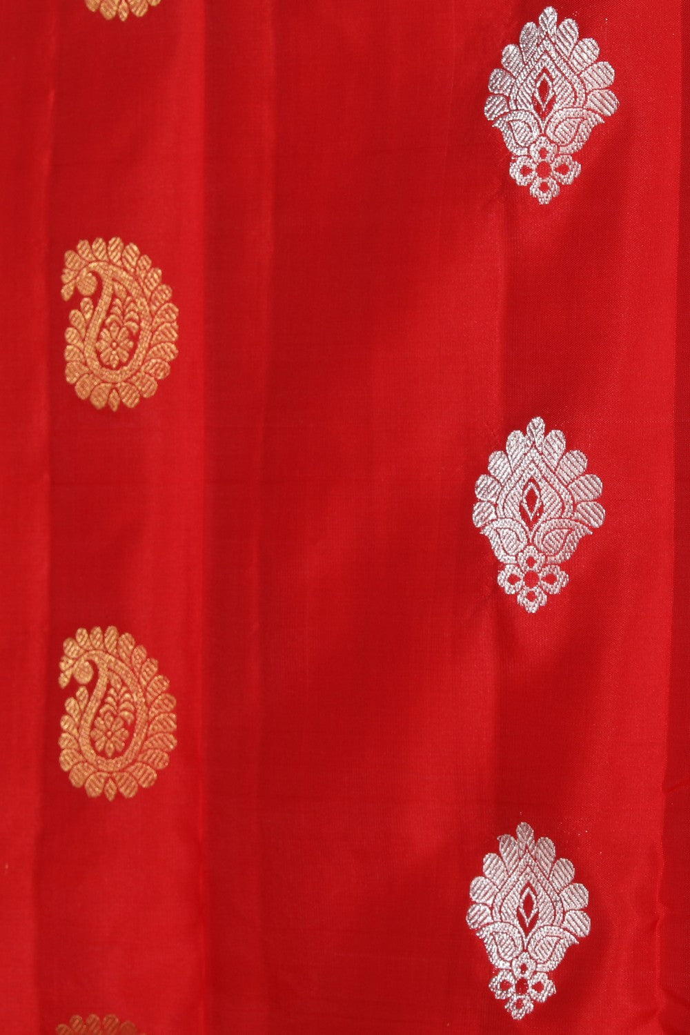 South Silk Red Saree