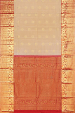 Image of Kanchipattu Beige Saree