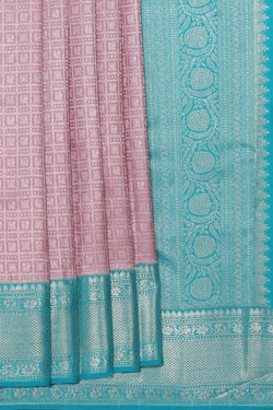 Collection of Kanchipattu Brocade Pink Saree in a gallery layout