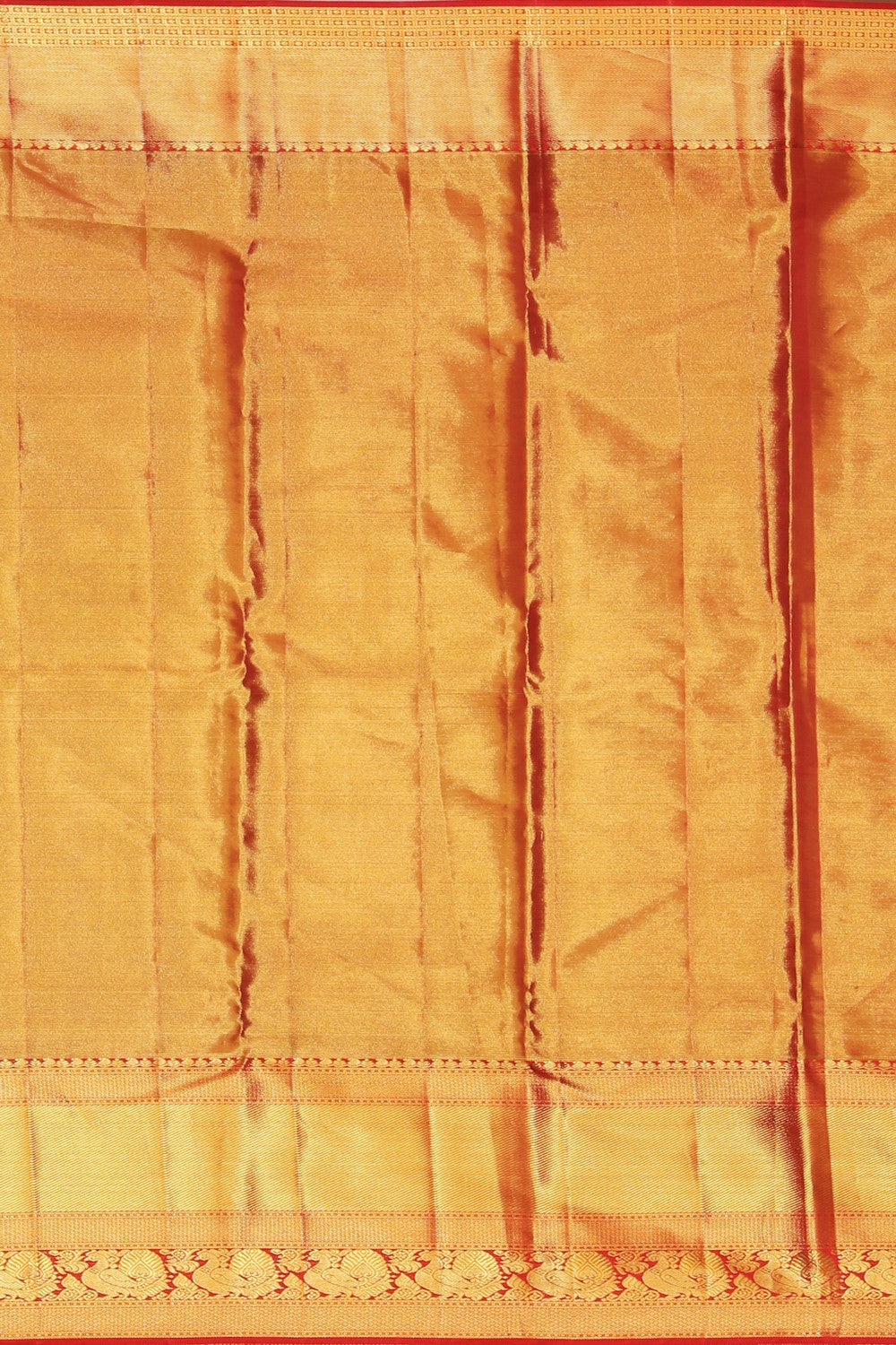 Collection of Kanchipattu Brocade Gold Saree in a gallery layout