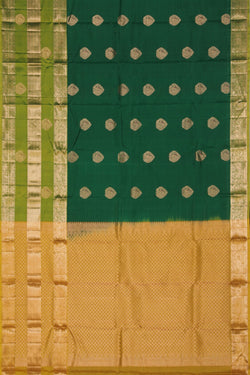 Collection of South Silk Green Saree in a gallery layout