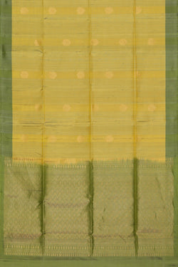 Collection of South Silk Spring Green Saree in a gallery layout