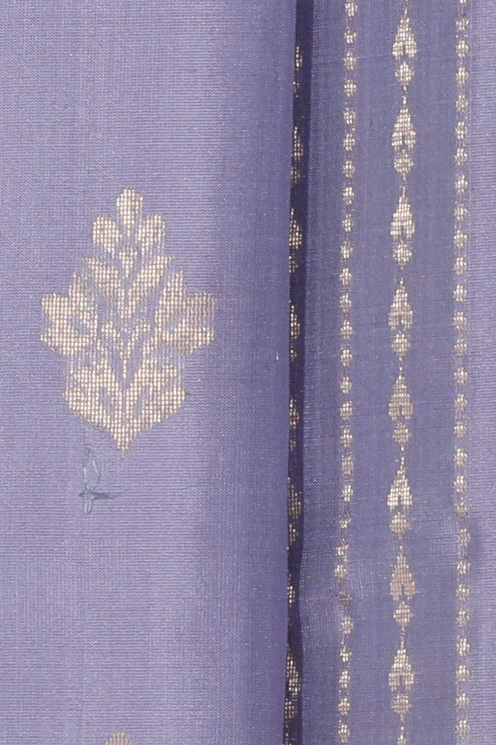 Collection of South Silk Lavender Purple Saree in a gallery layout