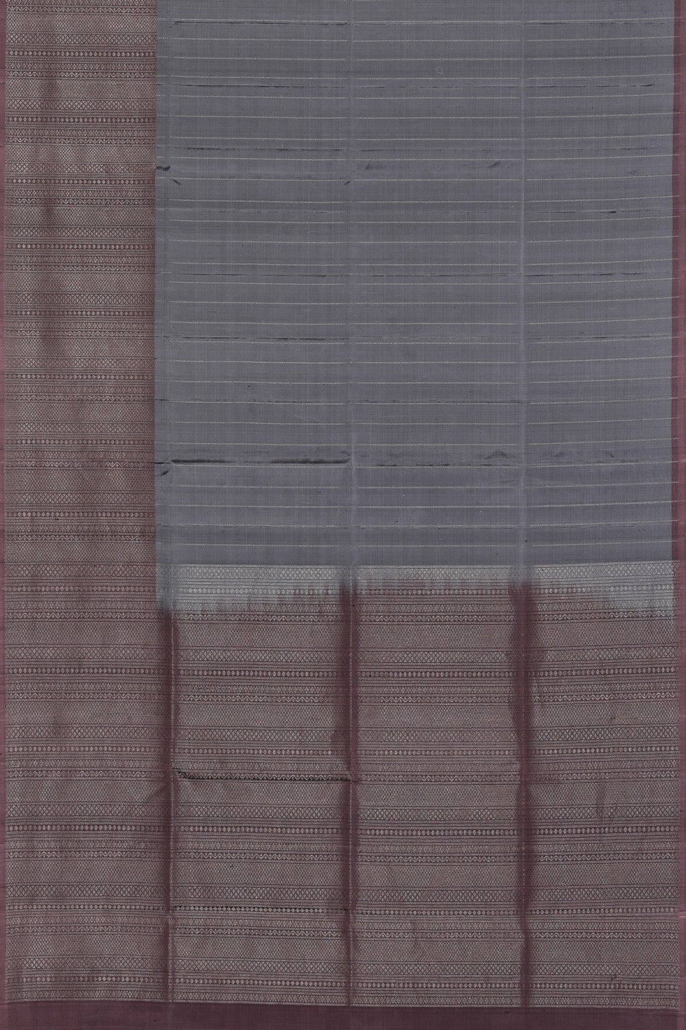 Collection of South Silk Grey Saree in a gallery layout