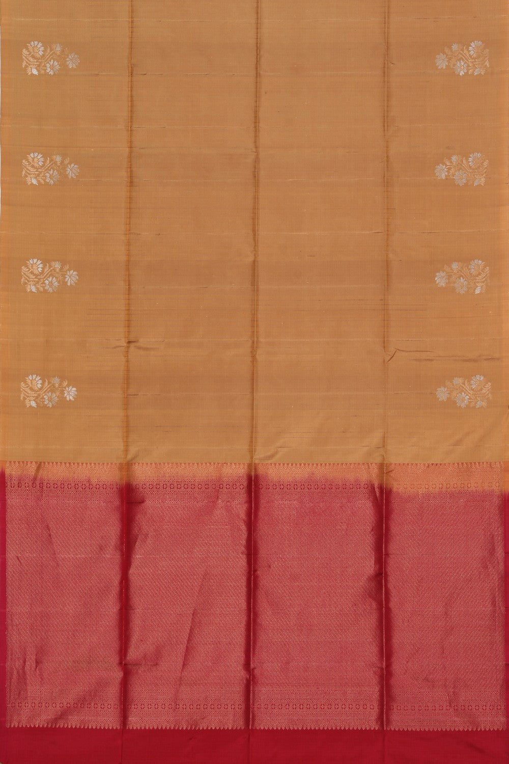 Collection of South Silk Beige Saree in a gallery layout