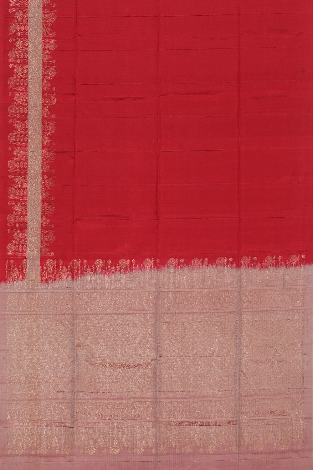 Collection of South Silk Red Saree in a gallery layout