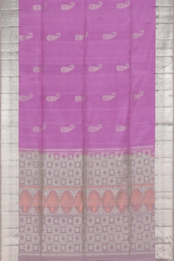 Collection of South Silk Purple Saree in a gallery layout