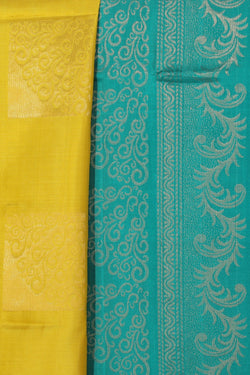 Collection of South Silk Yellow Saree in a gallery layout