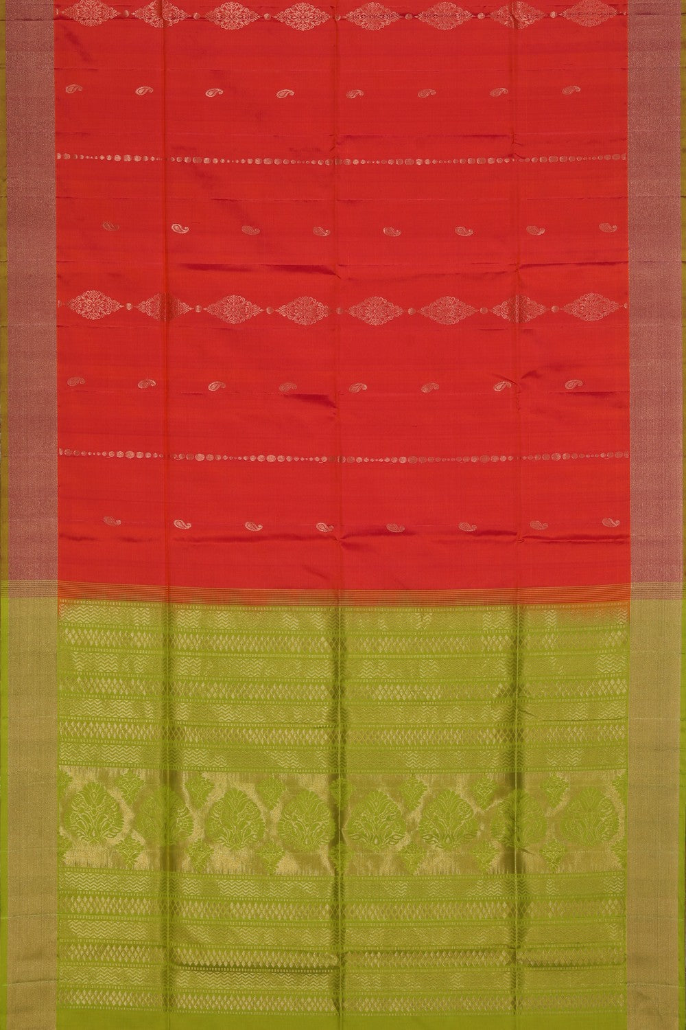 Collection of South Silk Pink Saree in a gallery layout