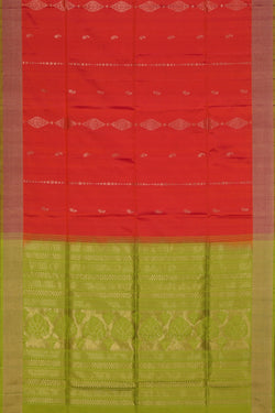 Collection of South Silk Pink Saree in a gallery layout