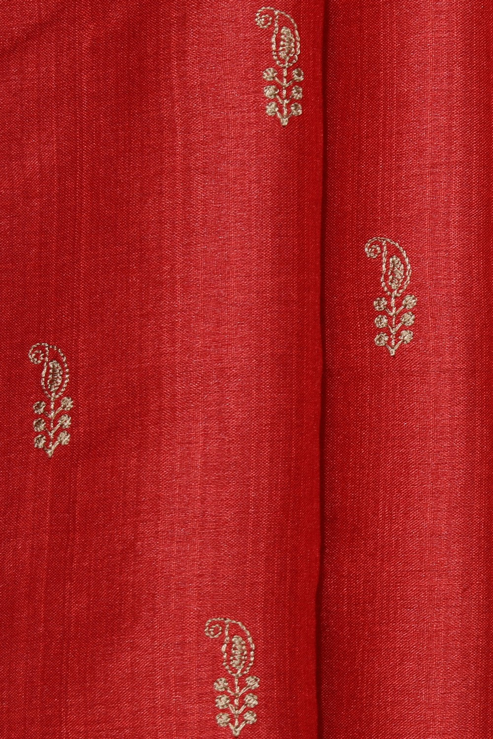 Collection of Tussar Silk Red Saree in a gallery layout